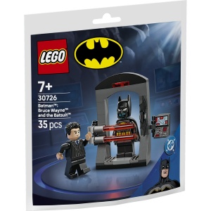 Set LEGO Marvel Super Heroes - Batman™: Bruce Wayne™ și Batcostumul (30726)