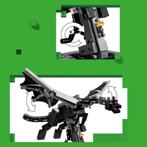 Set LEGO Minecraft - Dragonul Ender (21595) - Img 7