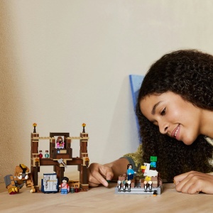 Set LEGO Minecraft - Ring de lupta la conacul din padure (21272) - Img 7