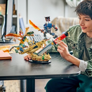 Set LEGO Ninjago - Bătălia de la Sabia Dragonului (71871) - Img 4