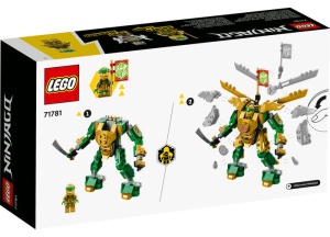 Set LEGO Ninjago - Lupta cu robotul EVO al lui Lloyd (71781) - Img 3