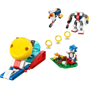 Set LEGO Sonic the Hedgehog - Înfruntare la focul de tabara al lui Sonic (77001) - Img 2