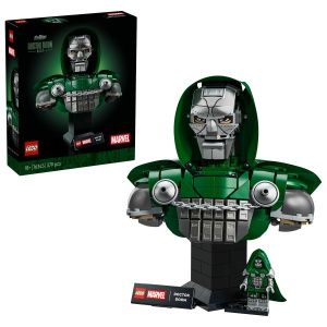 Set LEGO Super Heroes - Bustul Doctorului Doom (76345) - Img 2