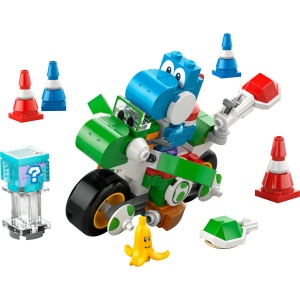 Set LEGO Super Mario - Mario Kart™ – Yoshi Bike (72031) - Img 2