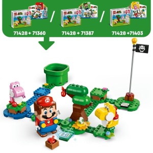 Set LEGO Super Mario - Set de extindere: Padurea lui Yoshi (71428) - Img 7