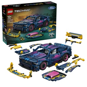 Set LEGO Technic - Mașină personalizată Ford Mustang GT (42236)
