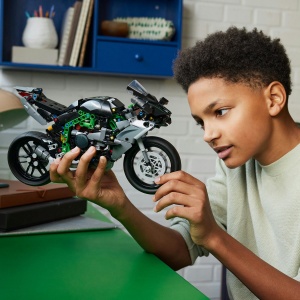 Set LEGO Technic - Motocicleta Kawasaki Ninja H2R (42170) - Img 8