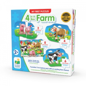 Set Primele Mele 4 Puzzle-Uri Ferma - Img 2