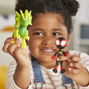 Spidey Si Prietenii Marvel Dino Webs Miles Spin Morales Si Marvel'S Electrosaurus - Img 3