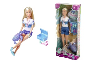 Steffi Love Papusa Steffi Ocean Care Medic Veterinar Animale Marine 29Cm - Img 7