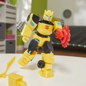 Transformers Mix Mashers Figurina Bumblebee 12Cm Si Accesorii - Img 5