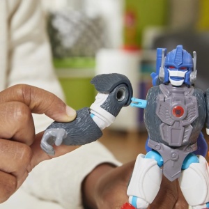 Transformers Mix Mashers Figurina Optimus Primal 12Cm Si Accesorii - Img 3