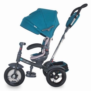 Tricicleta multifunctionala Coccolle Giro Plus Albastru - Img 2
