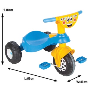 Tricicleta Pilsan Smart blue - Img 2