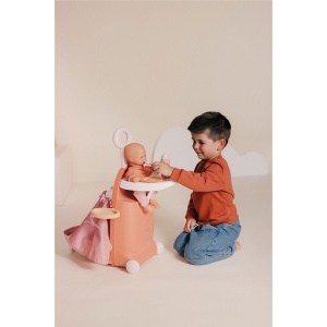 Valiza multifunctionala pentru papusi Smoby Baby Nurse Nursery Suitcase 3 in 1 cu 6 accesorii - Img 4
