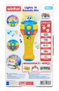 Winfun Microfon Cu Sunete Si Lumini - Img 5