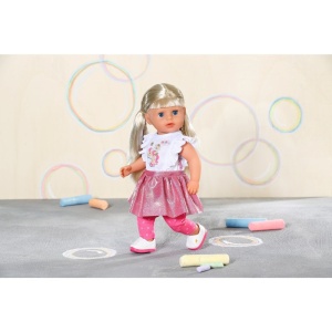 Zapf - BABY born Set hainute cu rochita 36 cm - Img 3