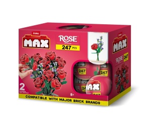 Zuru Max - Set de constructie, Colectie de trandafiri - Img 2