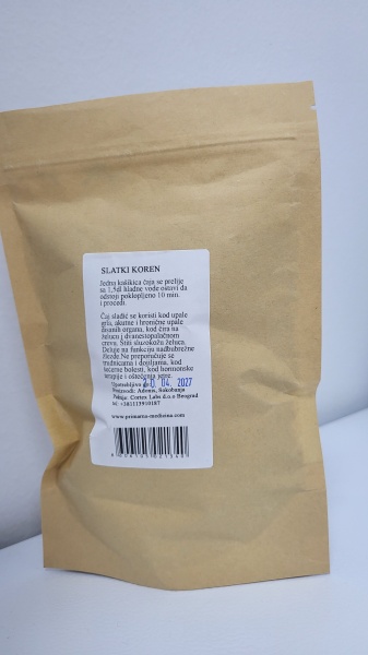 Čaj Slatki koren 100g Adonis - Img 2