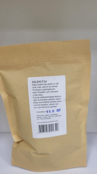 Čaj Zeleni 100g Adonis - Img 2