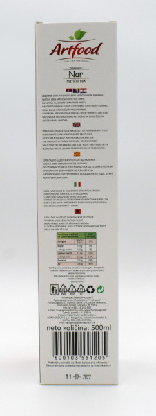 Matični voćni sok nara 100% 500ml - Img 2