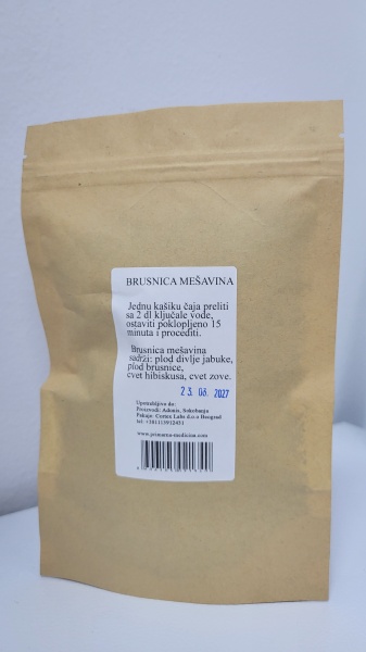 Čaj Brusnica mešavina 100g Adonis - Img 2