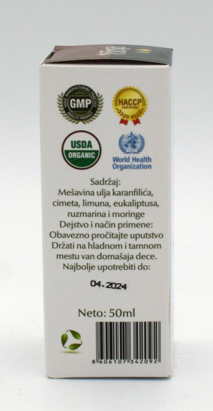 ETERRA Ulje "4 lopova" sa Moringom 50ml - Img 2