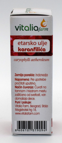 VITALIA Etarsko ulje karanfilića 10ml - Img 2