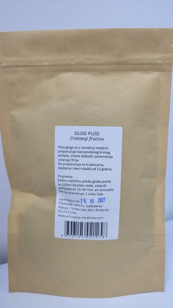 Čaj Glog plod 100g Adonis - Img 2