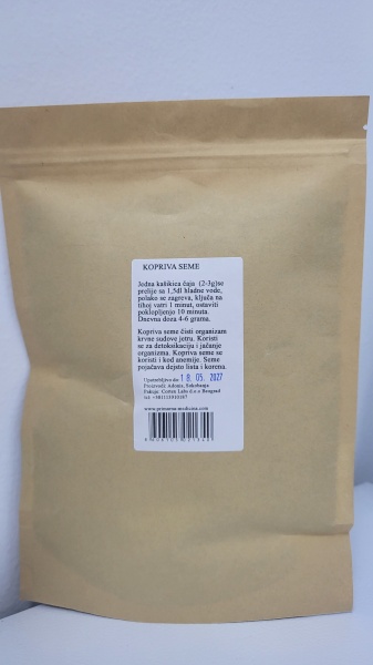 Čaj Kopriva seme 100g Adonis - Img 3
