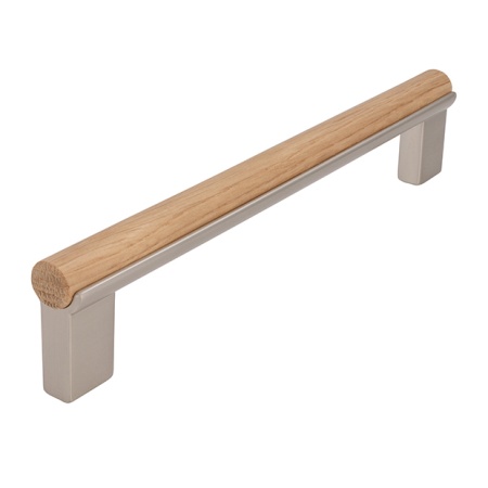 Maner mobila 2658-188ZN27HZ14 stejar lacuit cu inox