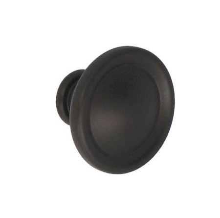 Buton mobila WPO841.035.00N4 negru mat Giusti