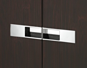 Buton mobila H 80x29mm, finisaj aluminiu 152.13.900 Hafele