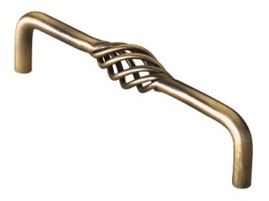 Maner mobila 1304-136ZN10  128mm bronz antic Siro