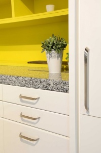 Maner mobilier 2381-348ZN21 nichel satinat Siro