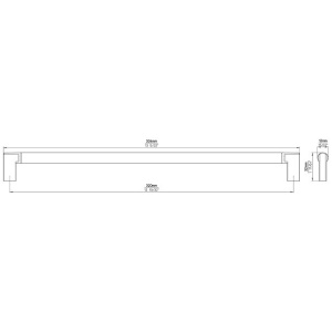 Maner mobila Cronos 2457-334ZN87 auriu periat Siro
