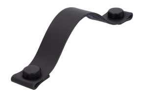 Maner mobila LE011-190LE5PB12 piele neagra, negru mat Siro