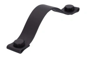 Maner mobila LE011-190LE5PB12 piele neagra, negru mat Siro