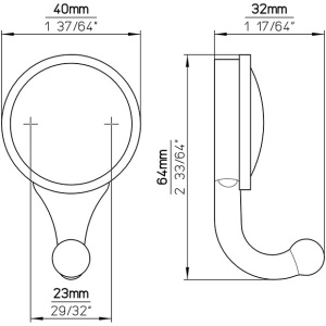 Cuier 1322/ZN10 bronz antic Siro