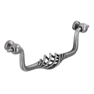 Maner mobila 1267-147ZN9 argint antic Siro