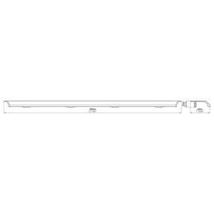 Maner mobila 2311-200ZN83 auriu vintage Siro
