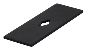 Placuta decorativa 2511-72PB12 negru mat Siro