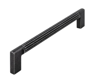 Maner mobila 2591-174ZN78 negru vintage Siro