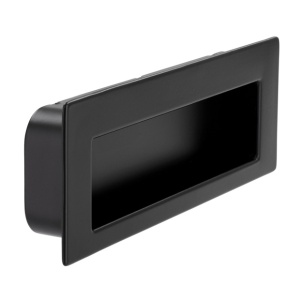 Maner ingropat mobila 2382-112PB12 negru 96mm Siro