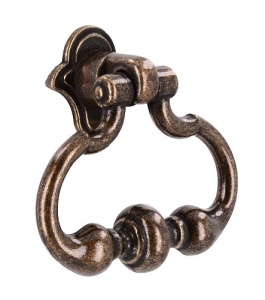 Buton mobila 1756-46ZN10 bronz antic Siro