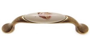 Maner mobila M10.01.02.D1G portelan floare maro Giusti