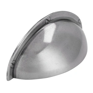 Maner mobila scoica 1760-85ZN29 argintiu antichizat Siro
