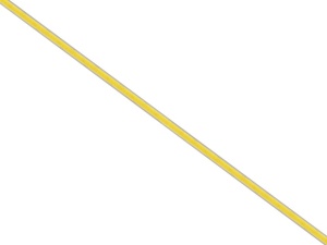 Banda LED Mono COB 3mm 24V, 4W | 3000K, lumina - alb cald Siro