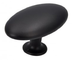 Buton mobila 2338-64PB12 negru mat Siro