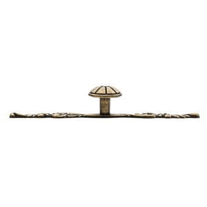 Buton mobila cu sild 1474-143ZN10 bronz antic Siro - Img 4